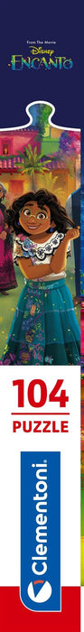 Puzzle Clementoni, Disney Encanto, 104 piese, 6+ ani, 38 × 27 cm