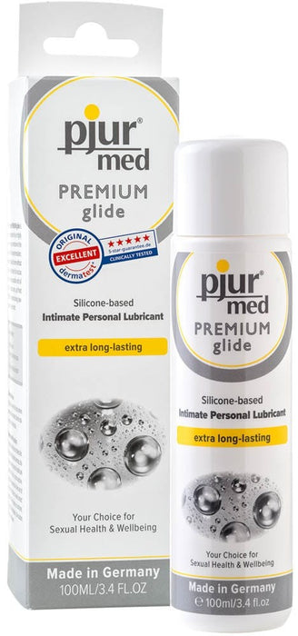 Lubrifiant pe bază de silicon, pjur med PREMIUM glide, 100 ml