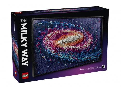 Set de construcție LEGO Art, The Milky Way Galaxy, 3.091 piese, 18+ ani