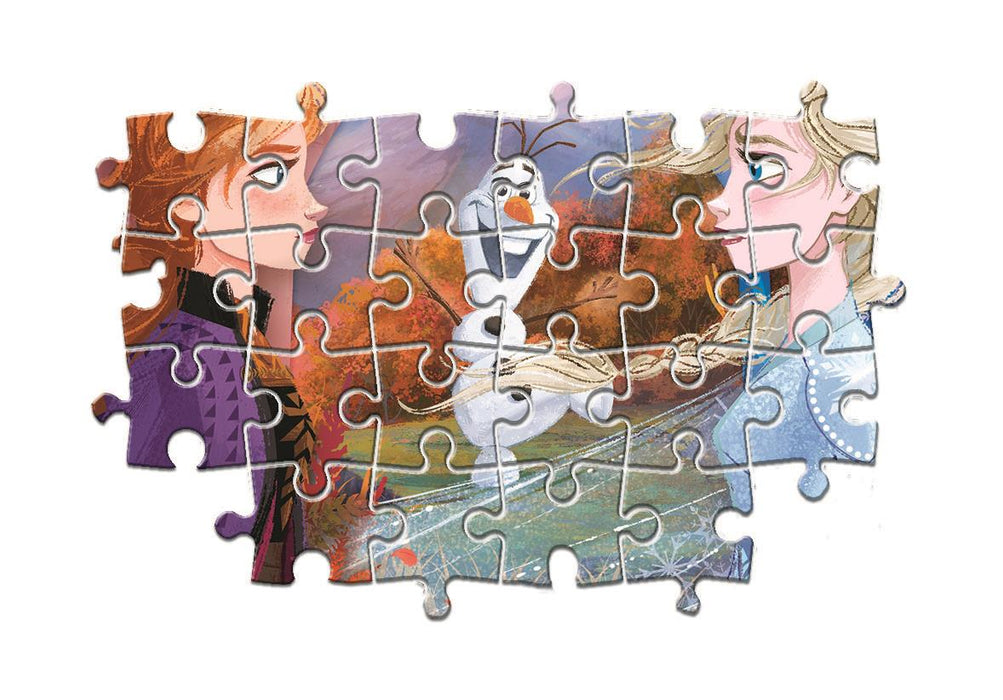 Puzzle Clementoni Disney Frozen 2, 60 de piese Maxi, 62 × 42 cm, 4+ ani