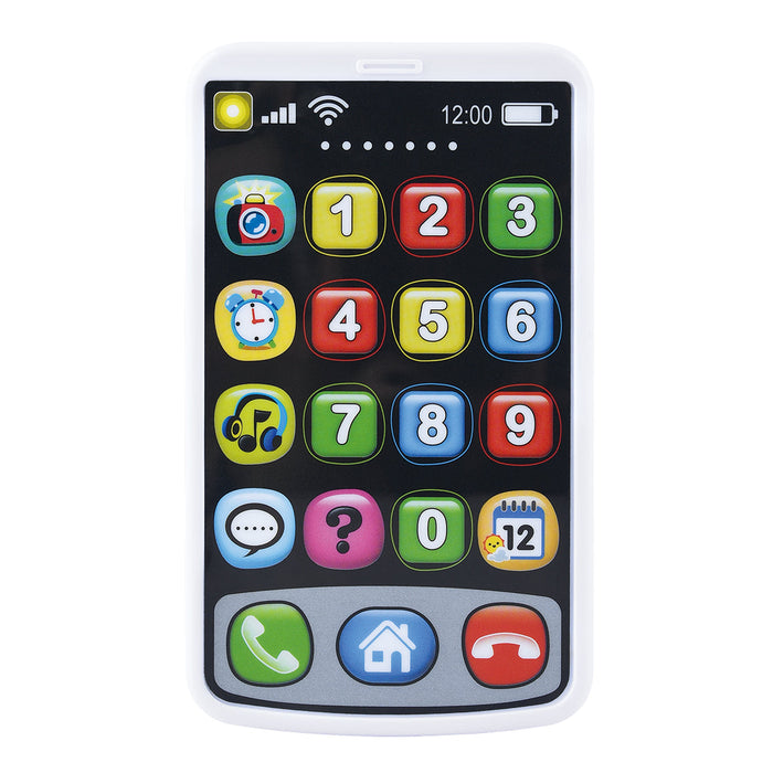 Telefon de jucărie educativ PlayGo, More Giggles Learning Phone, 12+ luni