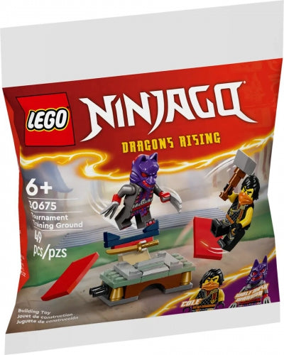 Set de construcție Lego NINJAGO Dragon's Rising, Tournament Training Ground, 49 piese, 6+ ani