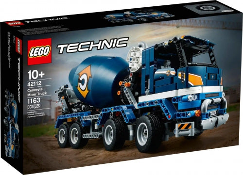 Set de construcție LEGO Technic, camion betonieră, 1163 piese, 10+ ani