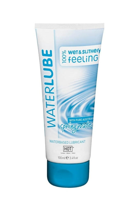 Lubrifiant pe bază de apă, Hot, Water Lube Springwater, 100 ml