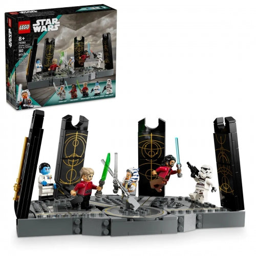 Set de construcție LEGO Star Wars, Ahsoka Tano Duel on Peridea, 382 piese, 8+ ani