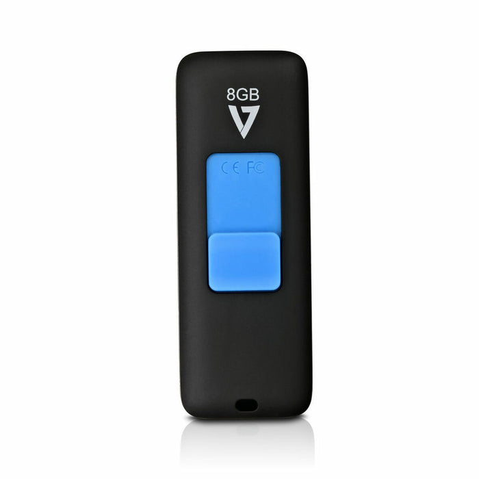 Pendrive V7 J153269 USB 3.0 Albastru Negru 8 GB