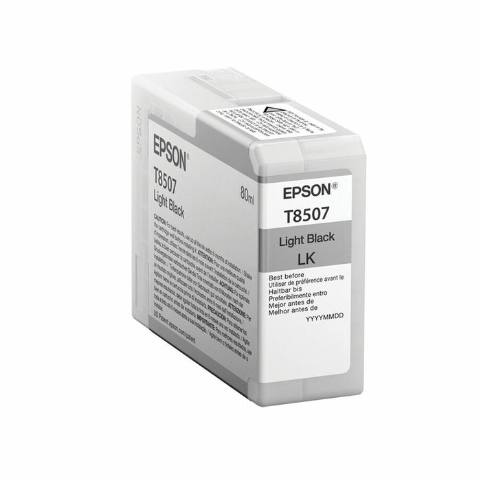 Cartuș cu Cerneală Originală Epson Singlepack Light Black T850700 Negru