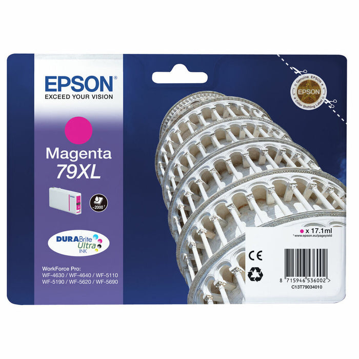 Cartuș cu Cerneală Originală Epson C13T79034010 Magenta