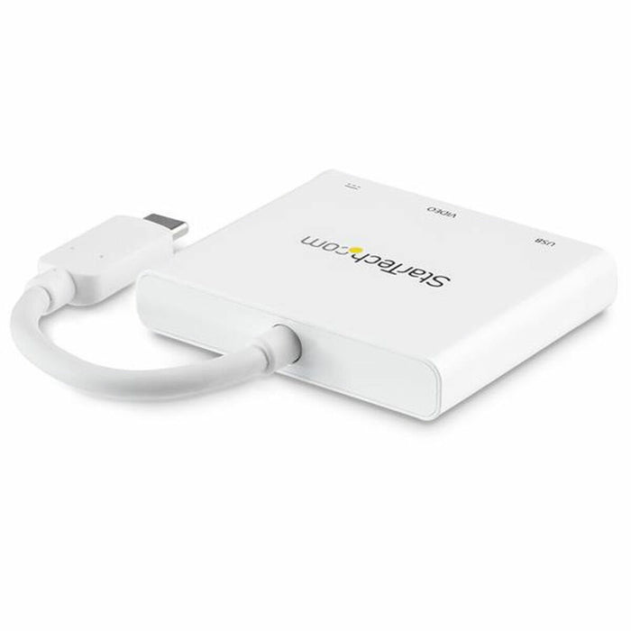 Dock Startech CDP2HDUACPW Alb 4K Ultra HD