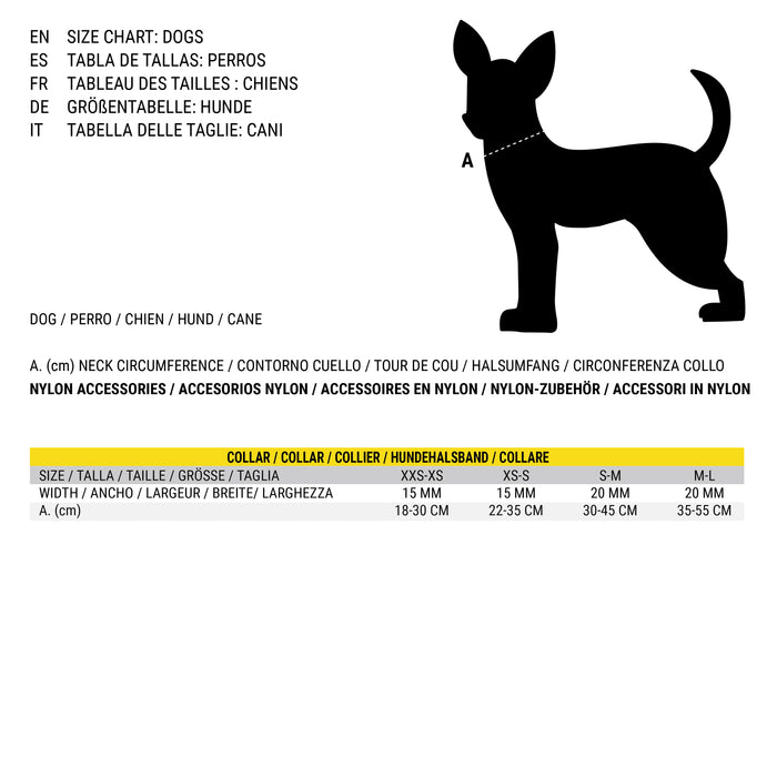 Zgardă pentru câini DC Pets Albastru XS/S