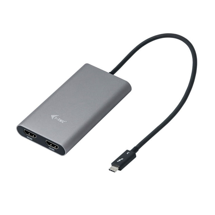 Adaptor HDMI i-Tec TB3DUAL4KHDMI Thunderbolt 3