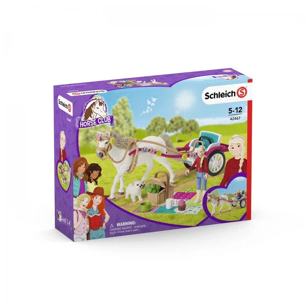 Set de joacă Schleich Horse Club, Trăsură la spectacolul ecvestru, 5–12 ani