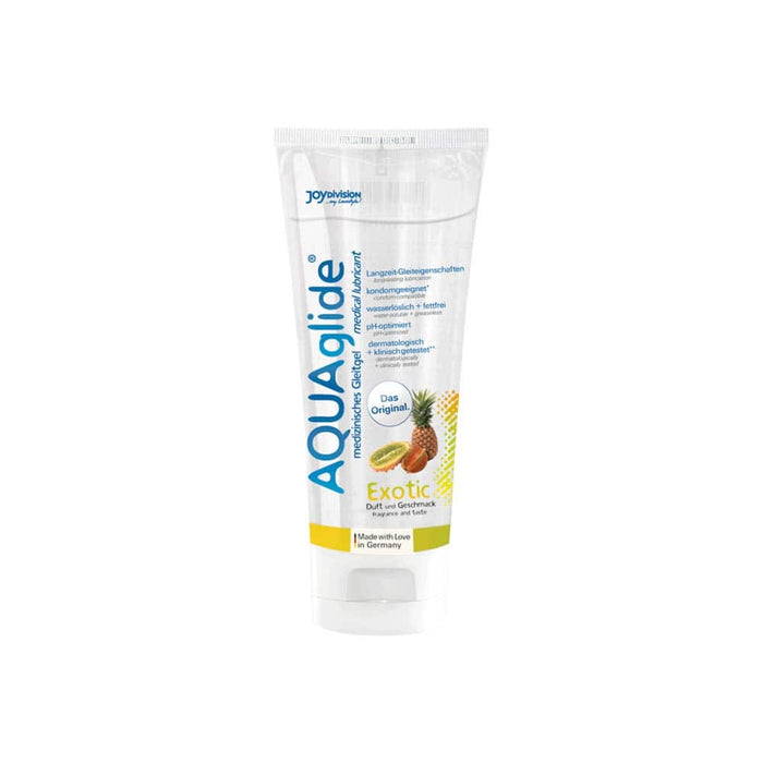 Lubrifiant pe bază de apă, Joydivision AQUAglide Exotik, aromă exotică, 100 ml