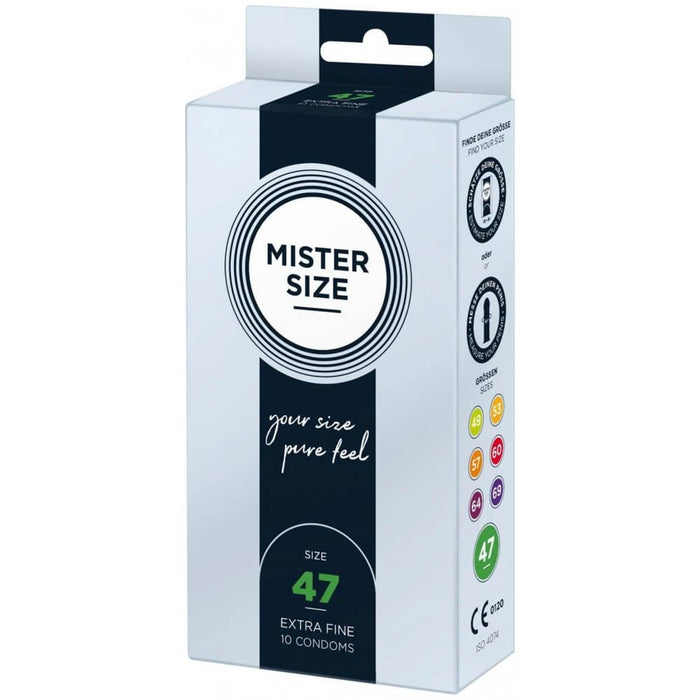 Prezervative, Mister Size, mărimea 47 mm, 10 buc