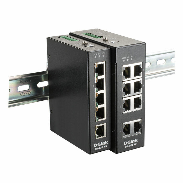 Switch de Dulap D-Link DIS-100E-8W RJ45 x 8 Negru
