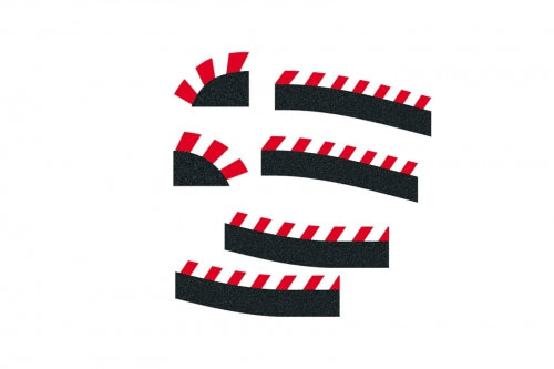 Set de acostamente exterioare Carrera, Outside Shoulder, 6 piese