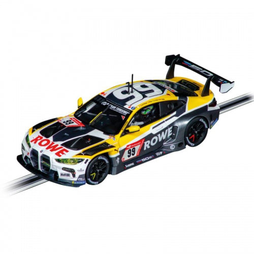 Mașină de curse Carrera Digital 132 BMW M4 GT3 Rowe Racing No. 99, scara 1:32