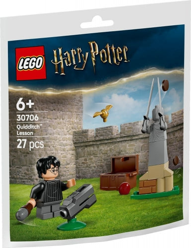 Set de construcție LEGO Harry Potter Quidditch Lesson, 27 de piese, 6+ ani