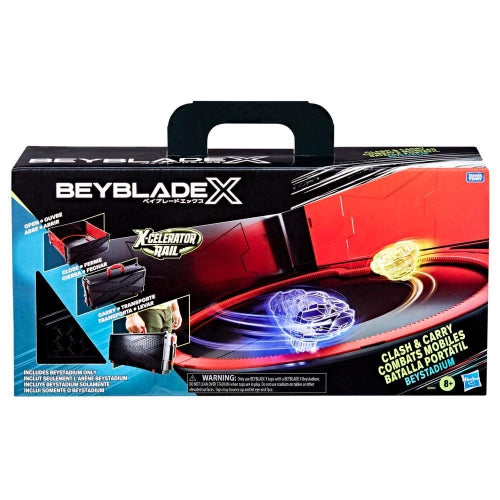 Arenă de luptă Hasbro Beyblade X Clash And Carry Beystadium, 8+ ani