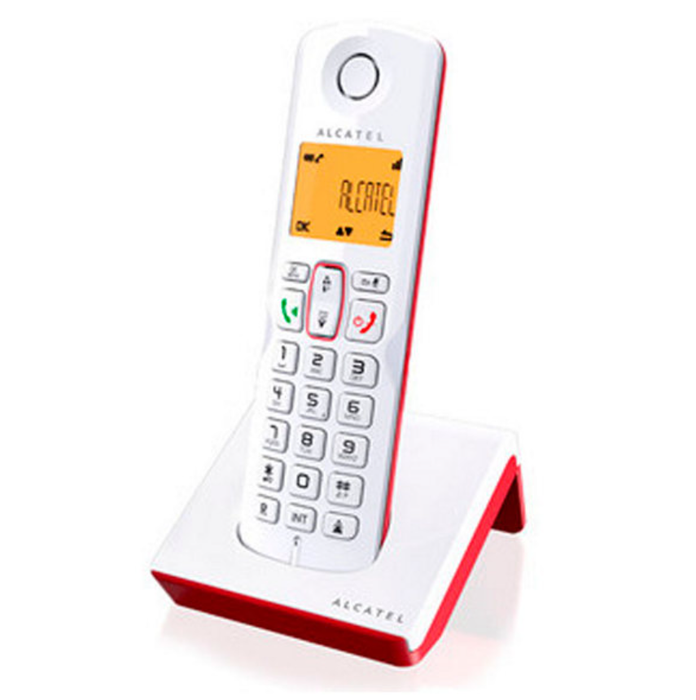 Telefon fără fir Alcatel S-250 DECT, LED alb-roșu