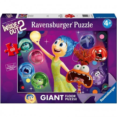 Puzzle Ravensburger Inside Out 2 Giant Floor, 60 de piese, 4+ ani