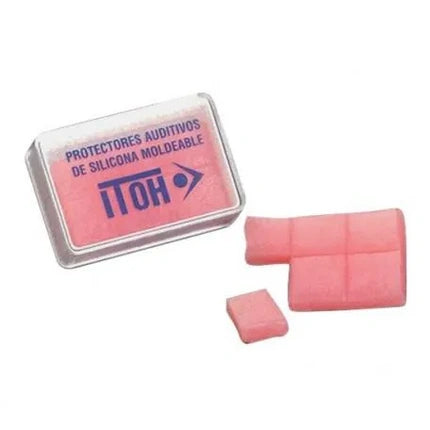 Auriculari din silicon Itoh Corysan, roz, set 6 bucăți