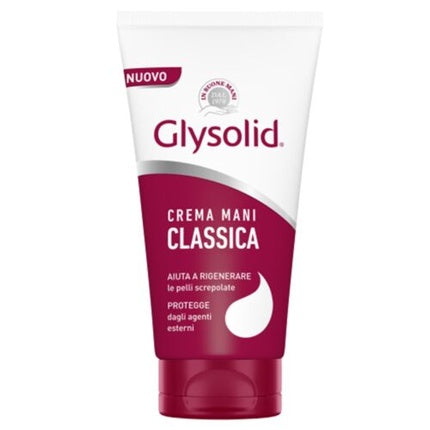 Crema de mâini Glysolid Clasică, roșie și albă, 75ml