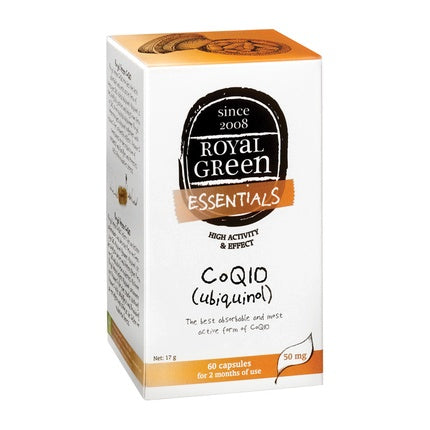 Royal Green CoQ10 (Ubiquinol), Vitamine, Capsule, 60 buc