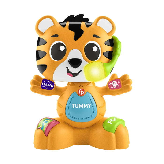 Jucărie interactivă Mattel Fisher-Price Link Squad, Bop & Groove Tiger, 9+ luni