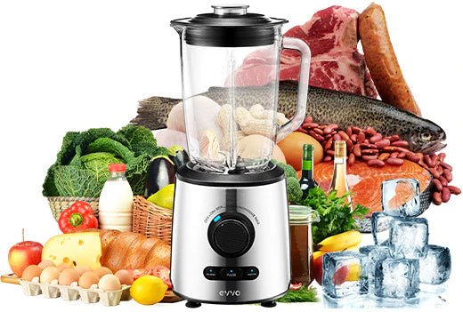Blender de masă Cecotec EVVO Tasty Cyclon, 1,5 l, 600 W, 21.000 rpm, 3 funcții