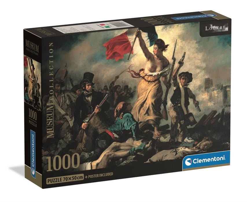 Puzzle Clementoni Museum Collection, Liberty Leading the People, 1000 piese, 70 x 50 cm