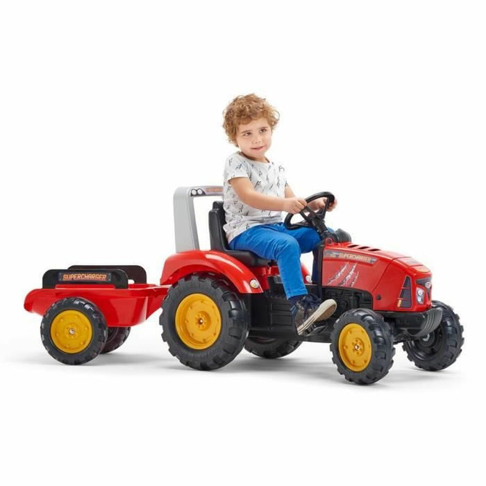 Tractor cu Pedale Falk Supercharger 2020AB Roșu