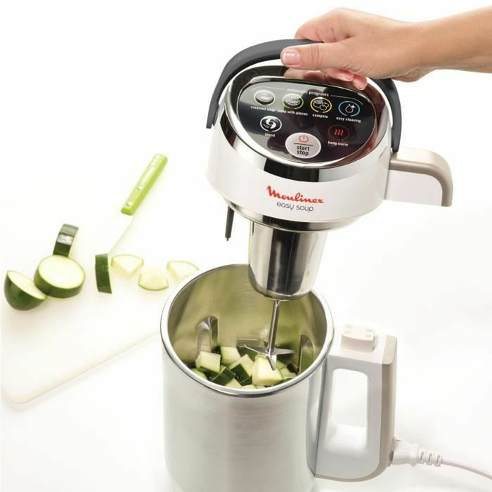 Mixer cu Pahar Moulinex LM841B10 1,2 L Alb Negru 1000 W