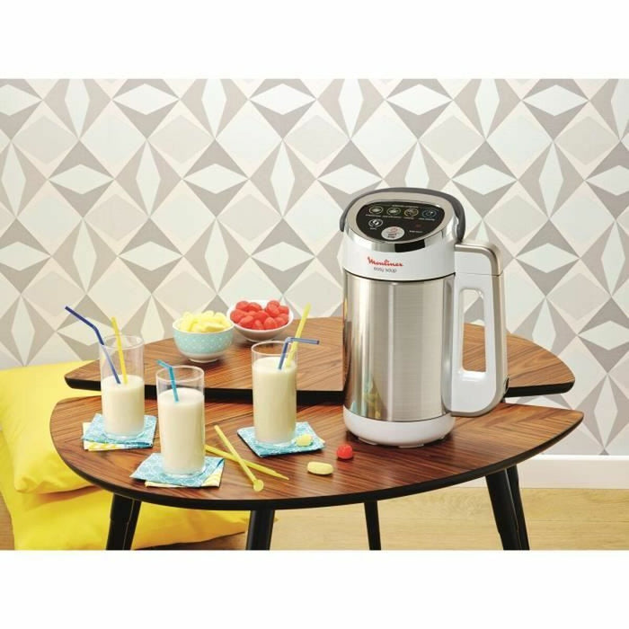 Mixer cu Pahar Moulinex LM841B10 1,2 L Alb Negru 1000 W