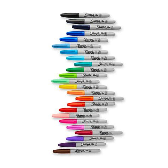Set de Carioci Sharpie 2061129 Permanent Multicolor 28 Piese