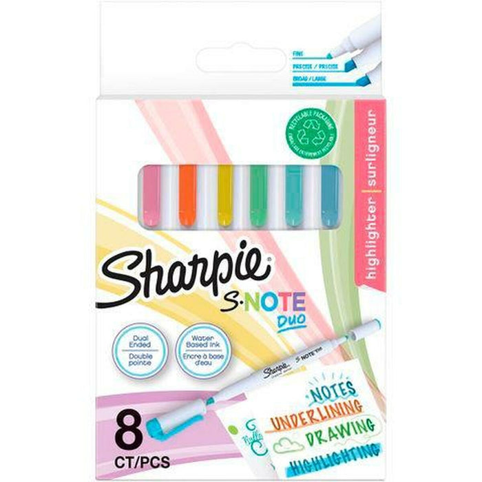 Set de Carioci Sharpie S-NOTE DUO Multicolor