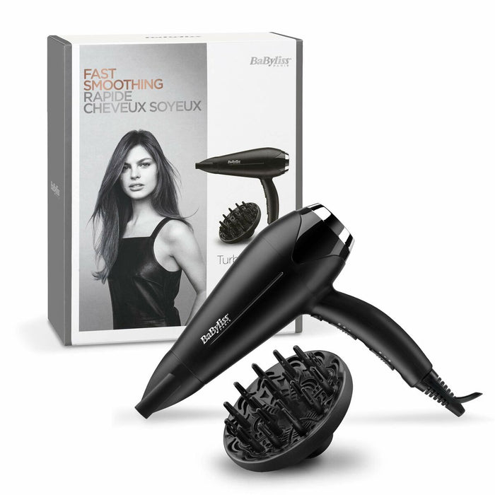 Uscător de Păr Babyliss D572DE Negru 2200 W 1 Piese