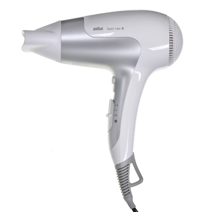 Uscător de Păr Braun HD580 Alb Argintiu Monocrom 2500 W 1 Piese (1 Unități)