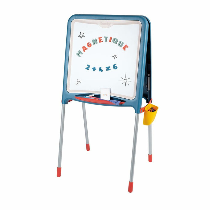 Tablă cu Două Fețe Smoby Pliabil 80 Piese 105 x 49 x 52 cm