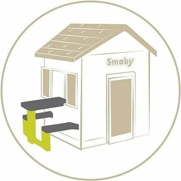 Masă de picnic Smoby 81 x 54 x 49 cm Casă pentru Copii de Joacă Verde