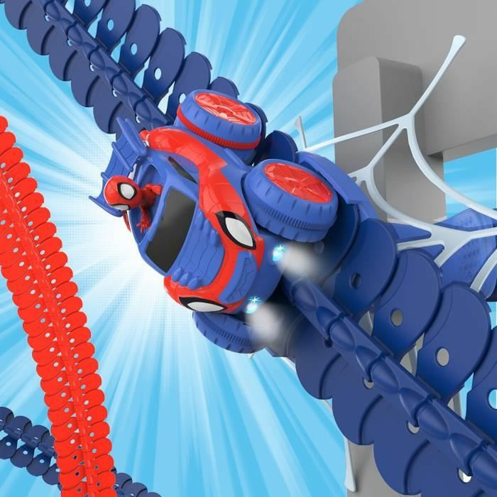 Pistă de Curse Smoby Spidey Amazing Friends Flextrem set