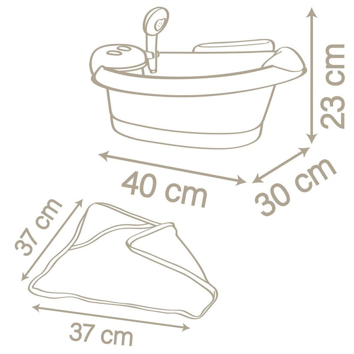Accesorii pentru papusi Smoby Balneo Cadă de baie