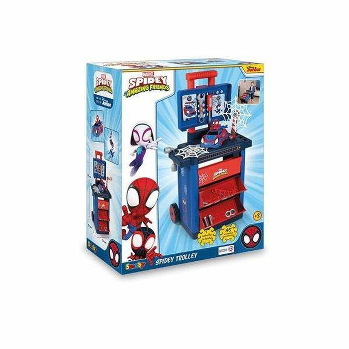 Set deunelte pentru copii Spidey Trolley 73 x 39 x 26,5 cm