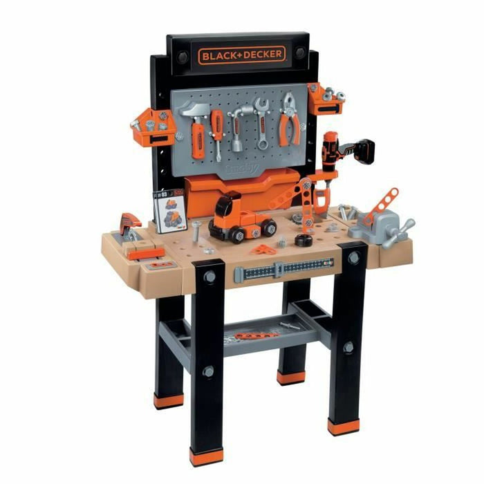 Bancă de Lucru cu Scule Smoby Bricolo Ultimate 95 Piese 103 x 79 x 39 cm