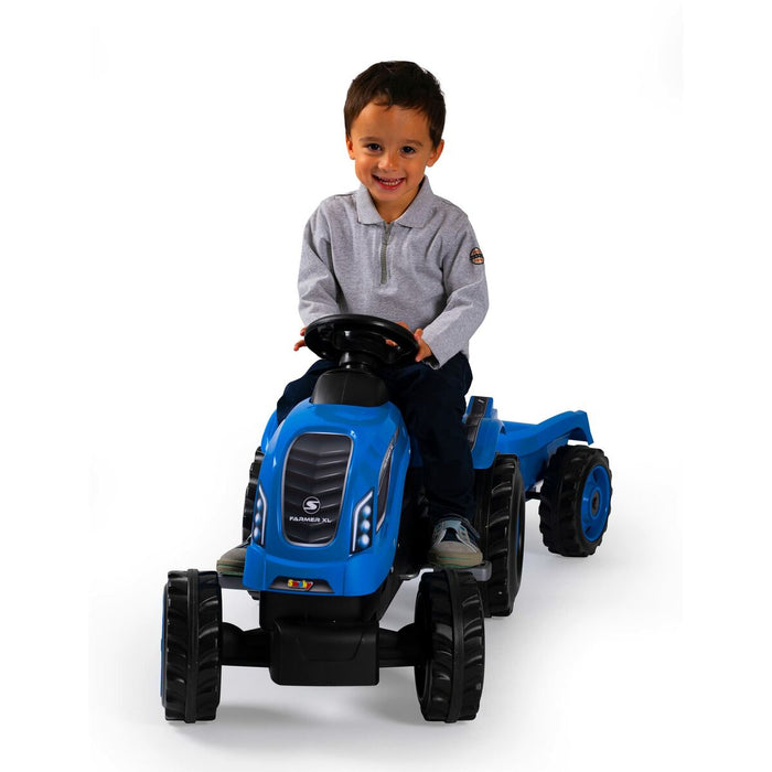 Mașină-Premergător Smoby Tractor Remorcă