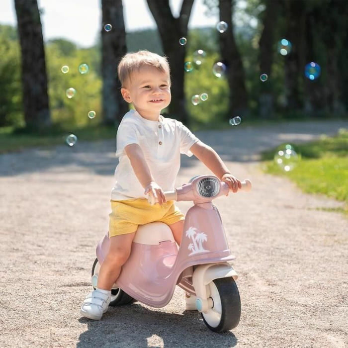 Mașină-Premergător Smoby scooter Roz