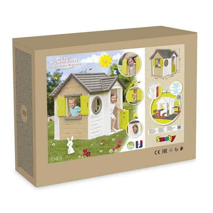 Casă pentru Copii de Joacă Smoby My New House 135 x 132 x 118 cm