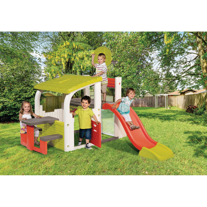 Casă pentru Copii de Joacă Smoby Fun Center 176 x 284 x 203 cm