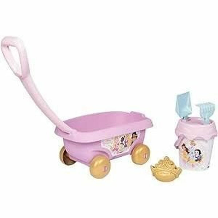 Set de jucării de plajă Smoby Disney Princesses Roz