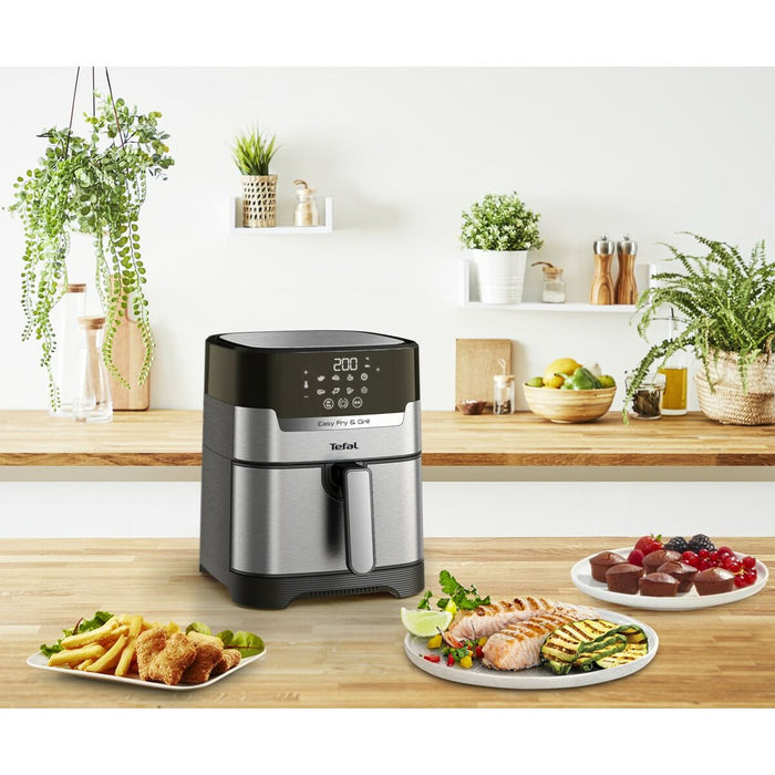 Friteuză cu Aer Tefal EY505D15 4,2 L Negru Gri Oțel